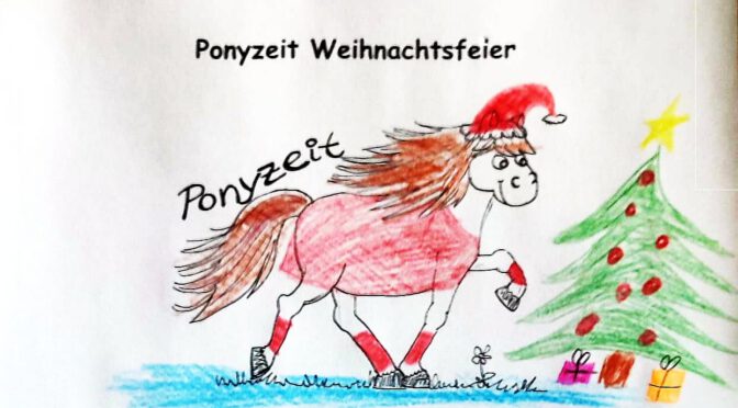 Ponyzeit Weihnachtsfeier am 03.12.2022